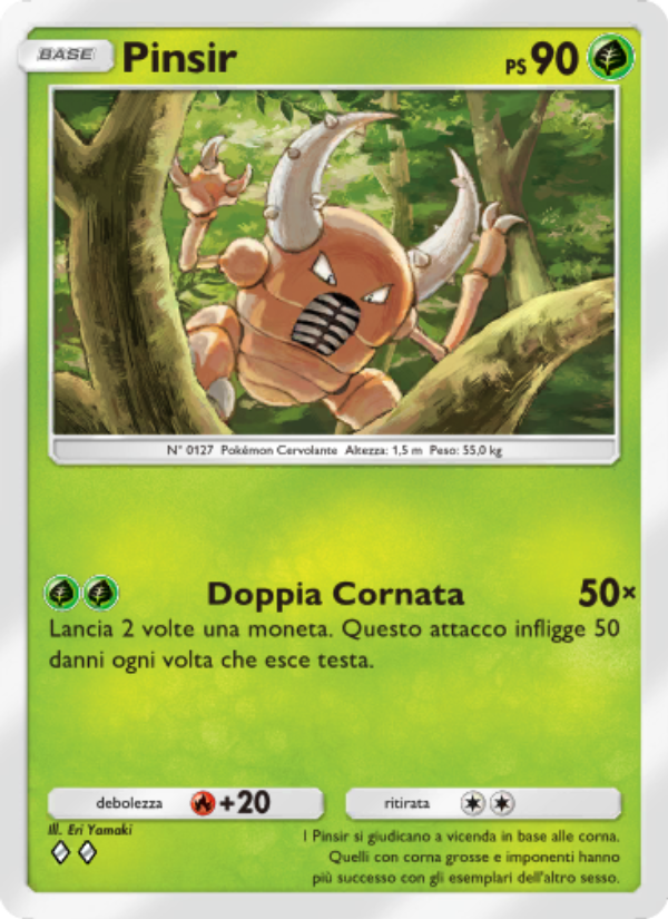 Pinsir 026/286 — Geni Supremi (Italian Pokémon TCG card)