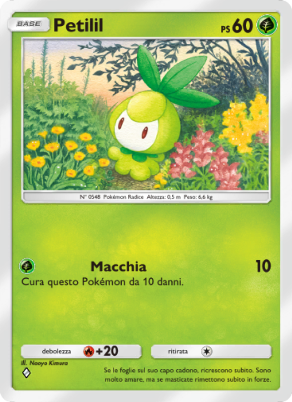 Petilil 029/286 — Geni Supremi (Italian Pokémon TCG card)