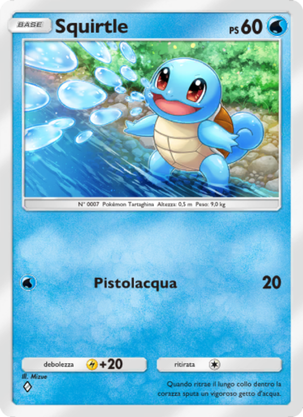 Squirtle 053/286 — Geni Supremi (Italian Pokémon TCG card)