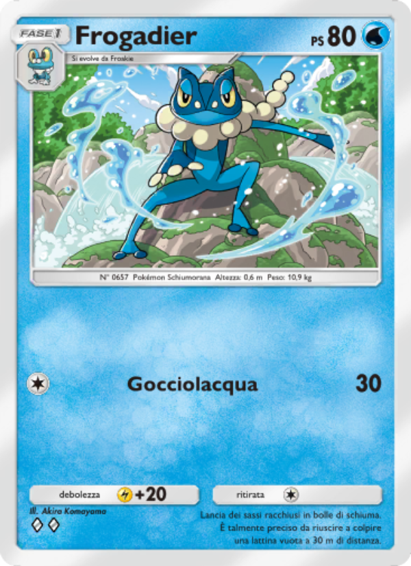 Frogadier 088/286 — Geni Supremi (Italian Pokémon TCG card)