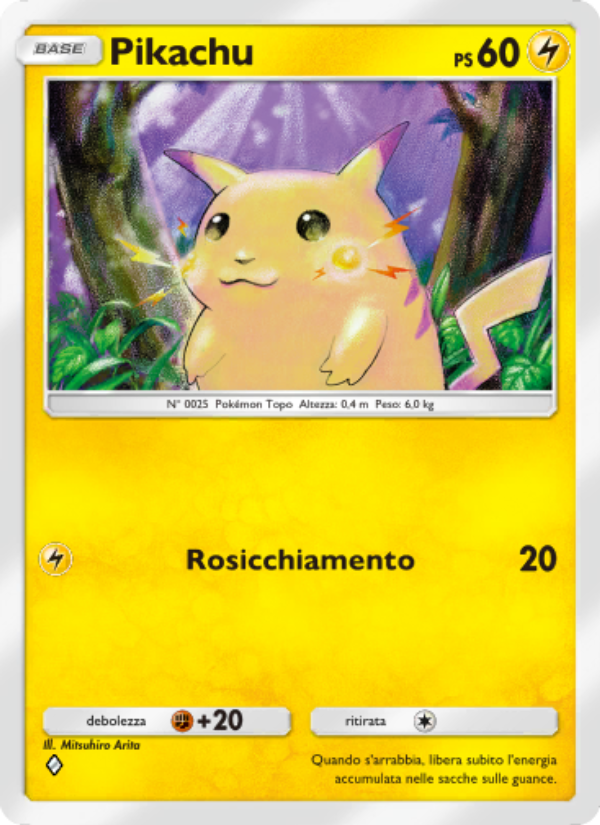 Pikachu 094/286 — Geni Supremi (Italian Pokémon TCG card)