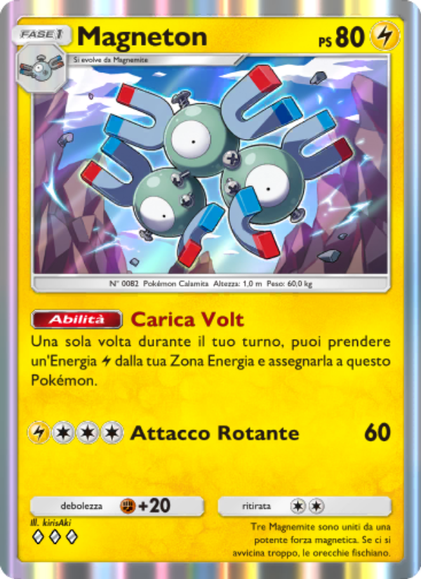 Magneton 098/286 — Geni Supremi (Italian Pokémon TCG card)