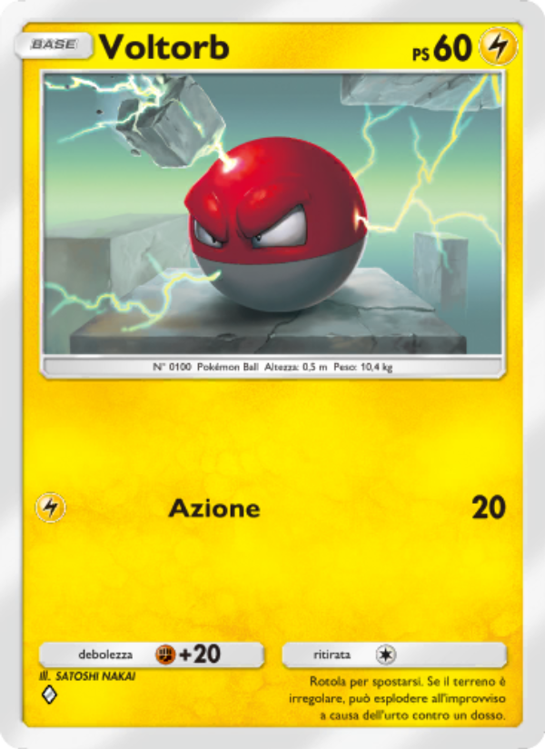 Voltorb 099/286 — Geni Supremi (Italian Pokémon TCG card)