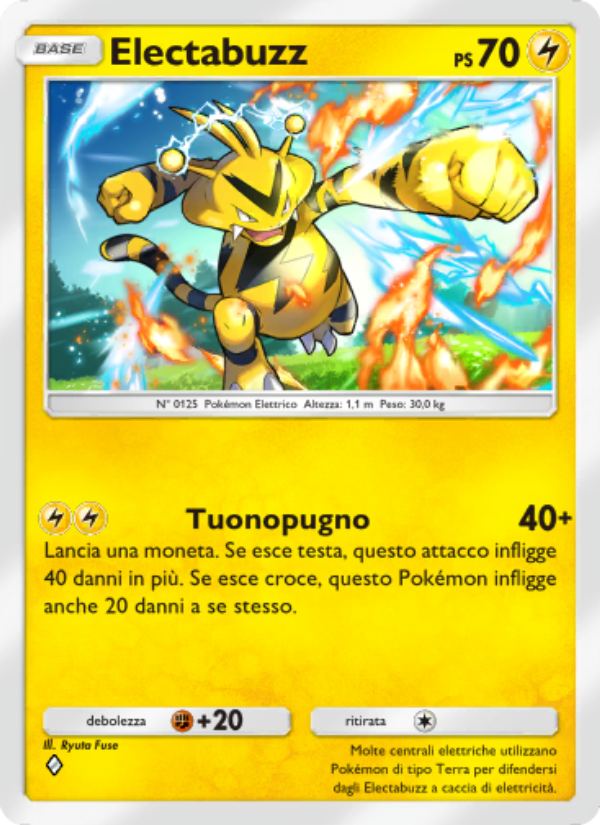 Electabuzz 101/286 — Geni Supremi (Italian Pokémon TCG card)