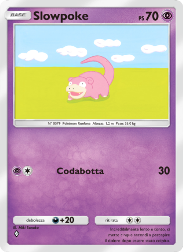 Slowpoke 118/286 — Geni Supremi (Italian Pokémon TCG card)