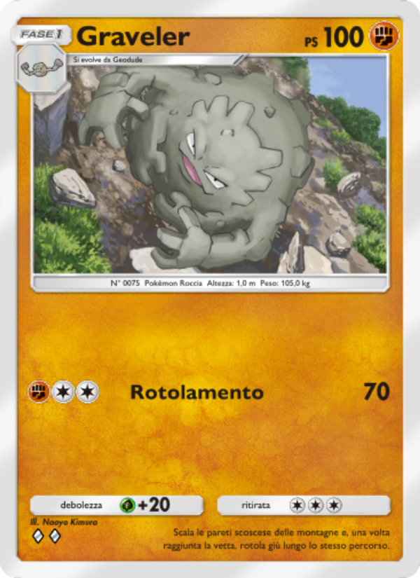 Graveler 148/286 — Geni Supremi (Italian Pokémon TCG card)