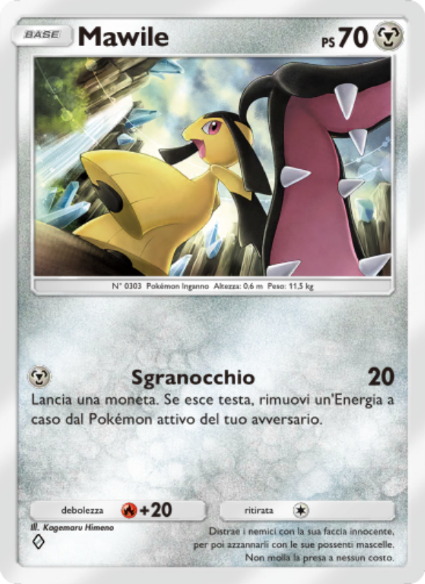 Mawile 178/286 — Geni Supremi (Italian Pokémon TCG card)