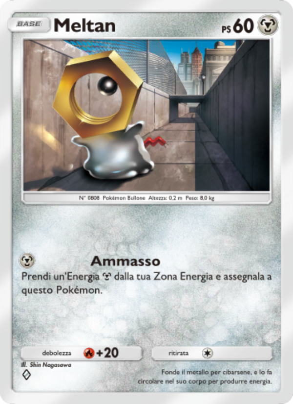 Meltan 181/286 — Geni Supremi (Italian Pokémon TCG card)