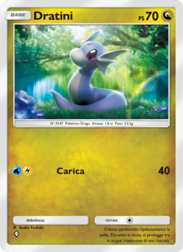 Dratini 183/286 — Geni Supremi (Italian Pokémon TCG card)