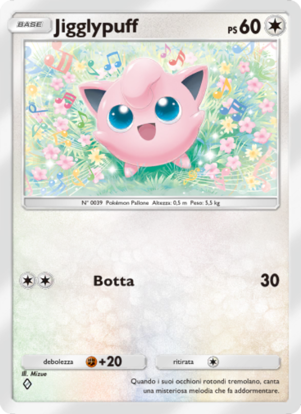 Jigglypuff 193/286 — Geni Supremi (Italian Pokémon TCG card)