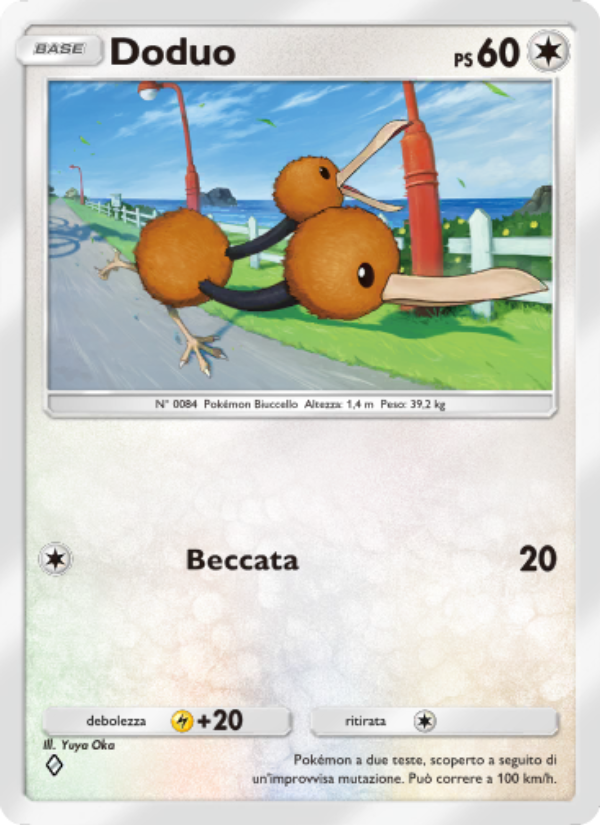 Doduo 199/286 — Geni Supremi (Italian Pokémon TCG card)