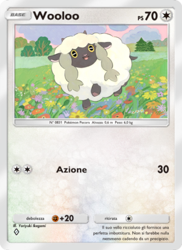 Wooloo 214/286 — Geni Supremi (Italian Pokémon TCG card)