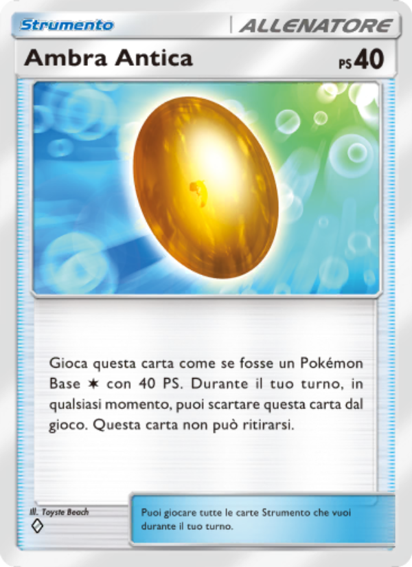 Ambra Antica 218/286 — Geni Supremi (Italian Pokémon TCG card)