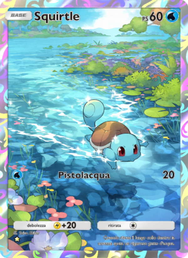 Squirtle 232/286 — Geni Supremi (Italian Pokémon TCG card)