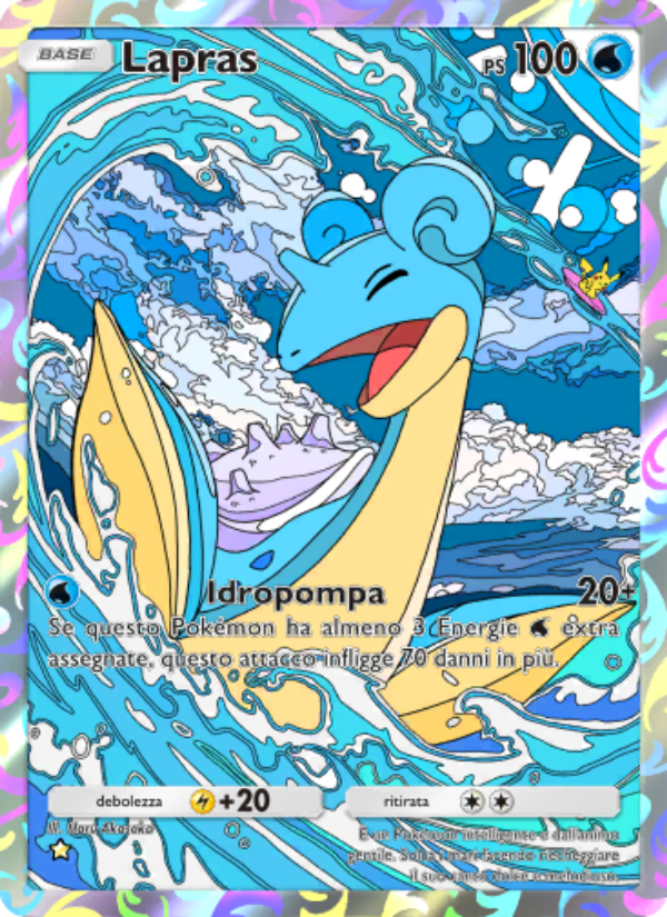 Lapras 234/286 — Geni Supremi (Italian Pokémon TCG card)