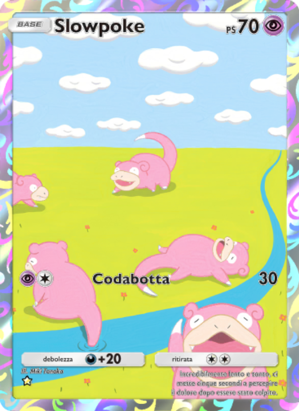 Slowpoke 237/286 — Geni Supremi (Italian Pokémon TCG card)