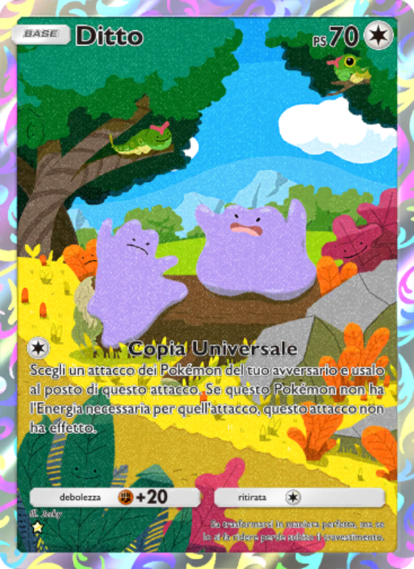Ditto 247/286 — Geni Supremi (Italian Pokémon TCG card)