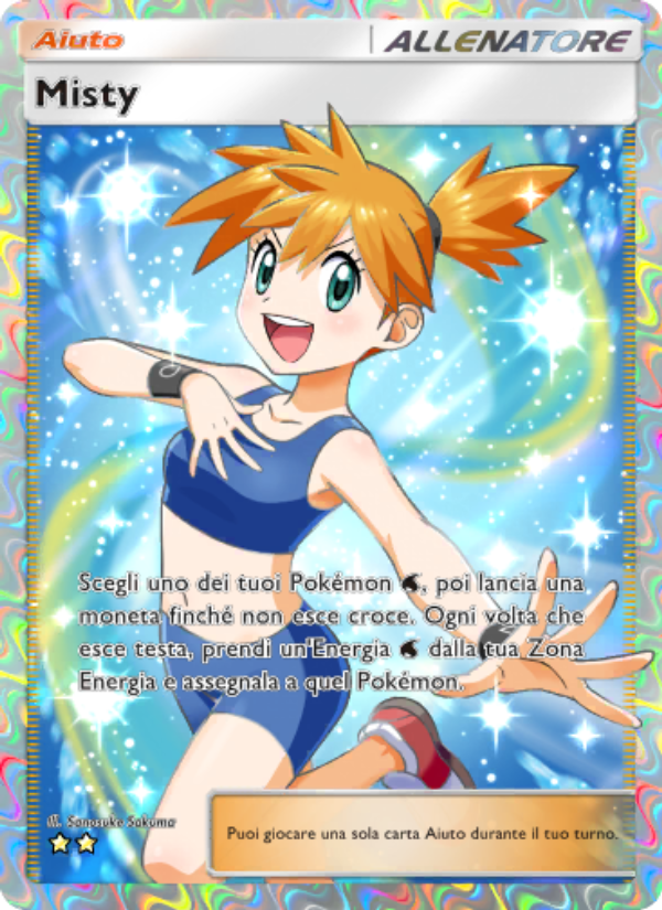 Misty 267/286 — Geni Supremi (Italian Pokémon TCG card)