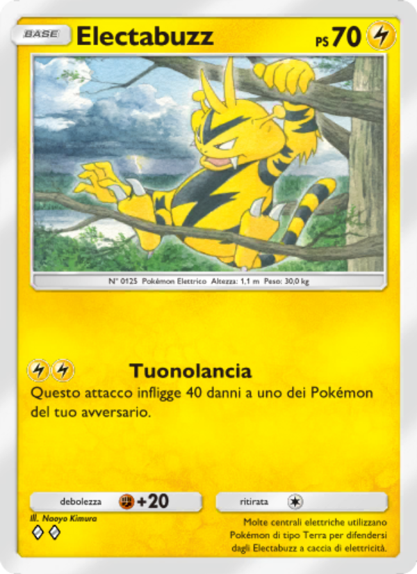 Electabuzz 027/86 — L'Isola Misteriosa (Italian Pokémon TCG card)