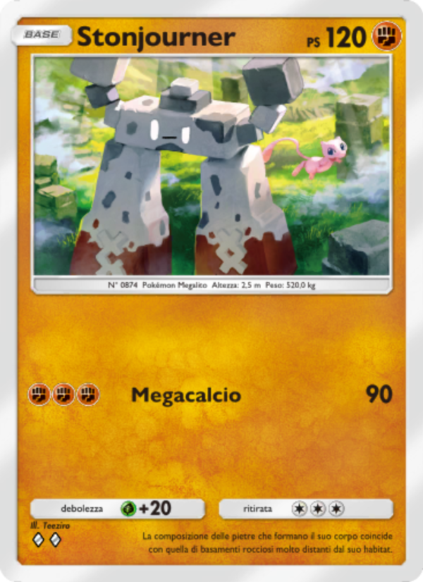 Stonjourner 048/86 — L'Isola Misteriosa (Italian Pokémon TCG card)