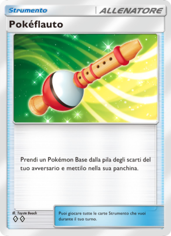 Pokéflauto 064/86 — L'Isola Misteriosa (Italian Pokémon TCG card)