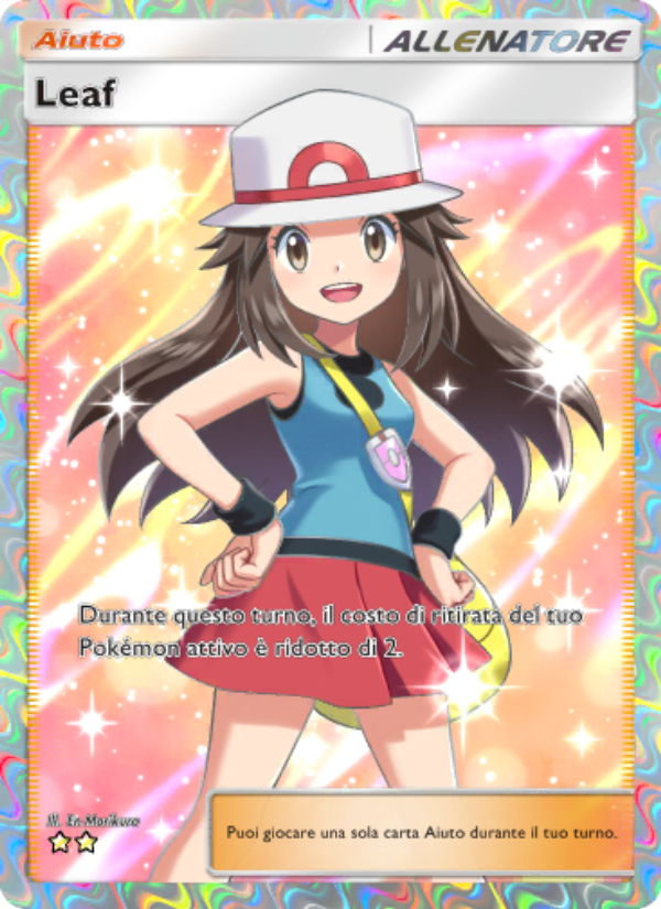 Leaf 082/86 — L'Isola Misteriosa (Italian Pokémon TCG card)