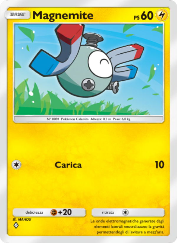 Magnemite 051/207 — Scontro Spaziotemporale (Italian Pokémon TCG card)