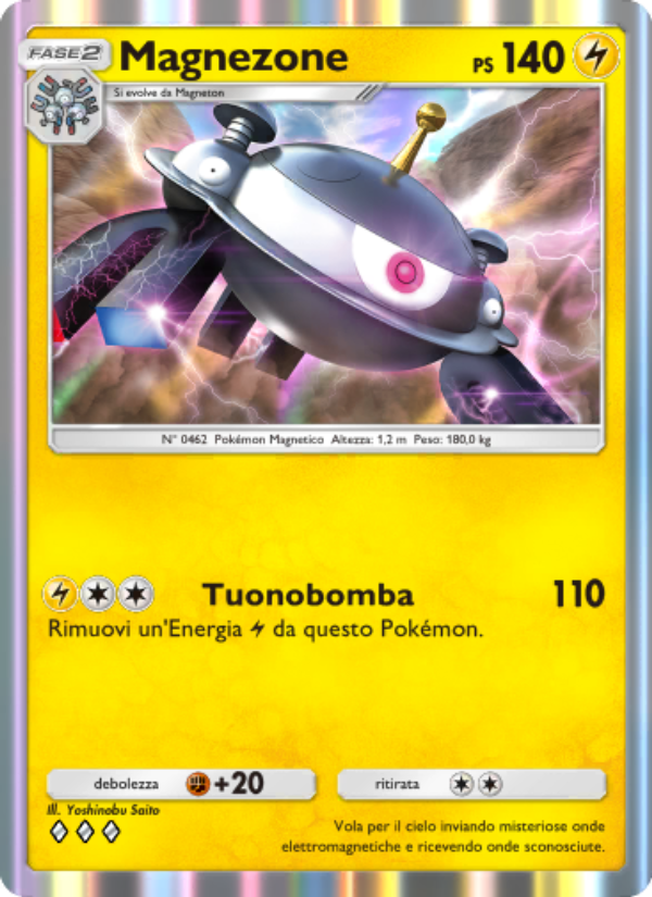 Magnezone 053/207 — Scontro Spaziotemporale (Italian Pokémon TCG card)
