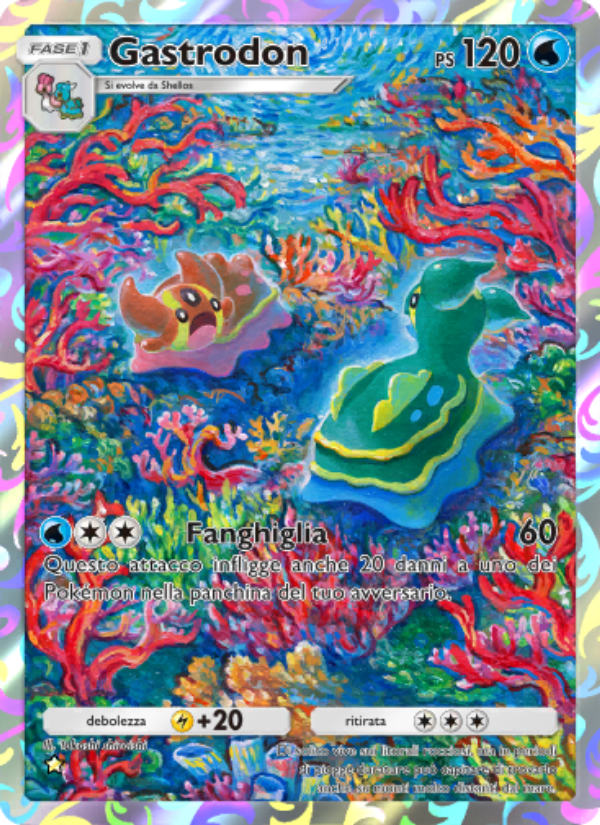 Gastrodon 161/207 — Scontro Spaziotemporale (Italian Pokémon TCG card)