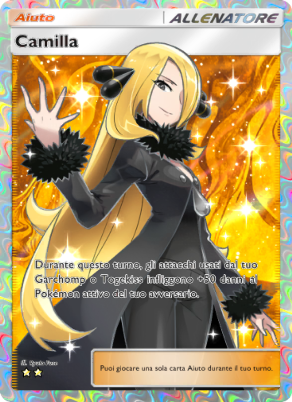Camilla 192/207 — Scontro Spaziotemporale (Italian Pokémon TCG card)