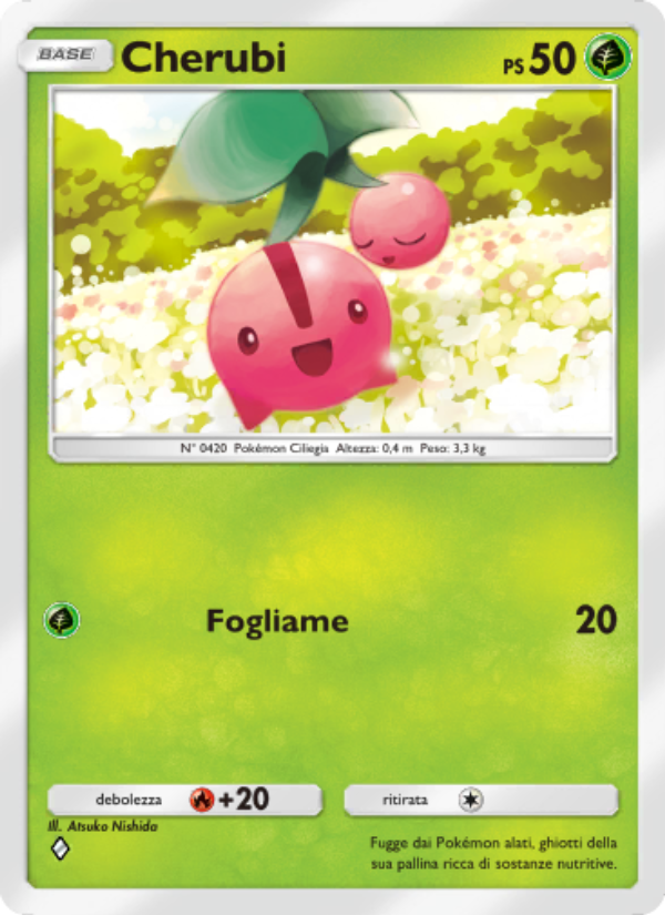 Cherubi 006/96 — Luce Trionfale (Italian Pokémon TCG card)