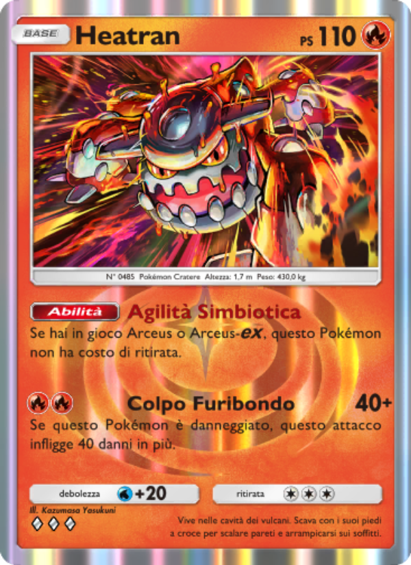 Heatran 013/96 — Luce Trionfale (Italian Pokémon TCG card)