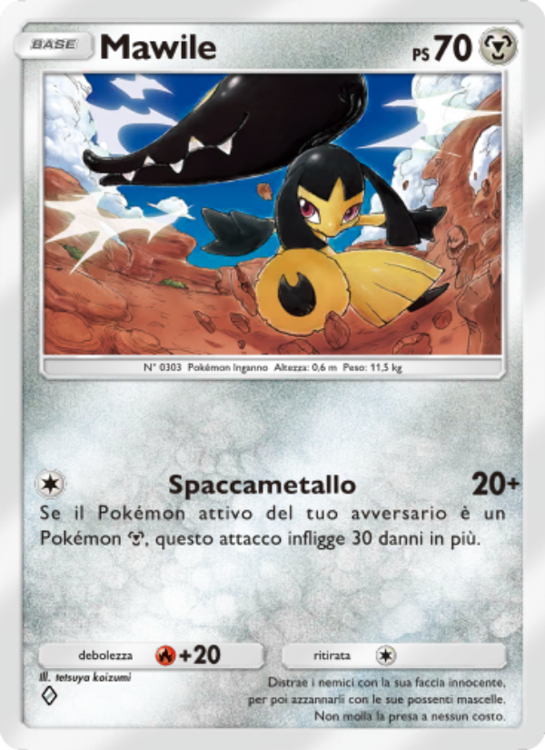 Mawile 056/96 — Luce Trionfale (Italian Pokémon TCG card)