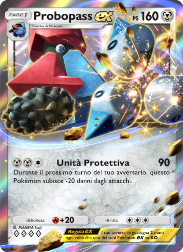 Probopass-ex 057/96 — Luce Trionfale (Italian Pokémon TCG card)