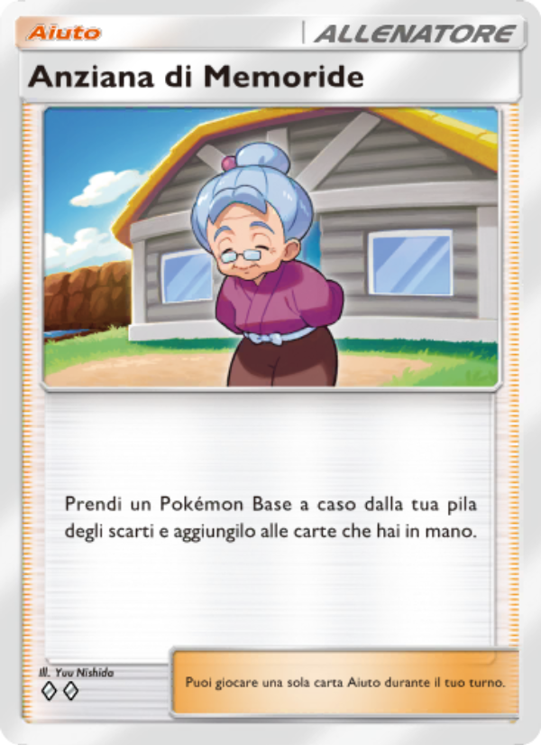 Anziana di Memoride 073/96 — Luce Trionfale (Italian Pokémon TCG card)
