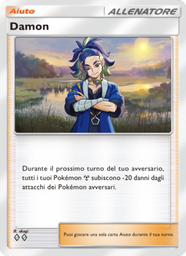 Damon 075/96 — Luce Trionfale (Italian Pokémon TCG card)