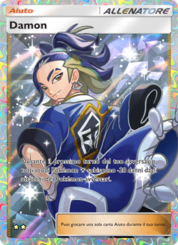 Damon 090/96 — Luce Trionfale (Italian Pokémon TCG card)