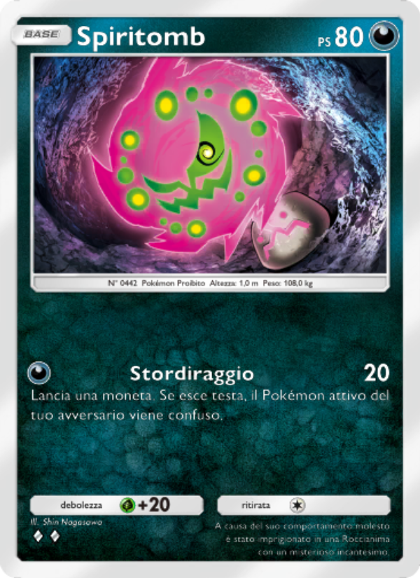 Spiritomb 049/111 — Tripudio Splendente (Italian Pokémon TCG card)