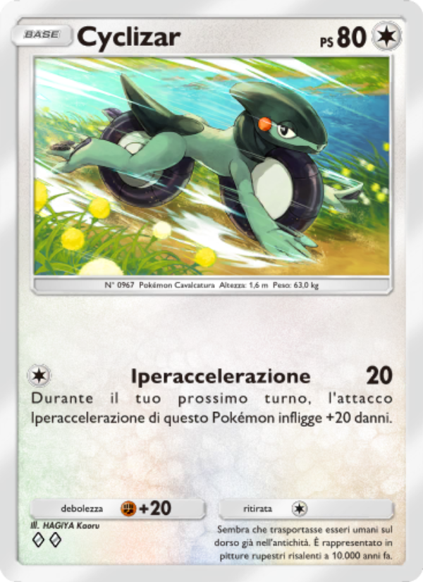 Cyclizar 068/111 — Tripudio Splendente (Italian Pokémon TCG card)