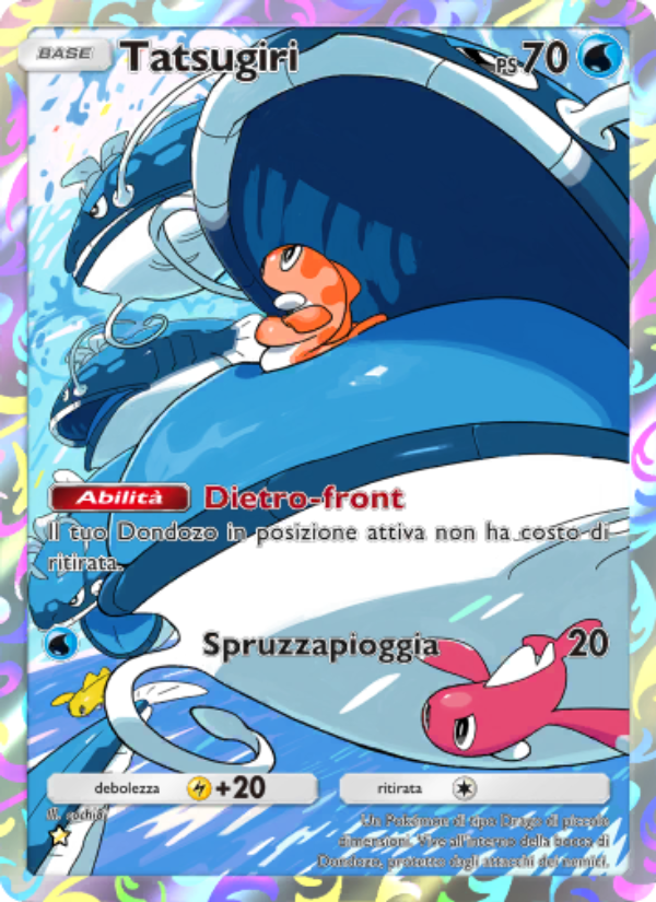 Tatsugiri 075/111 — Tripudio Splendente (Italian Pokémon TCG card)