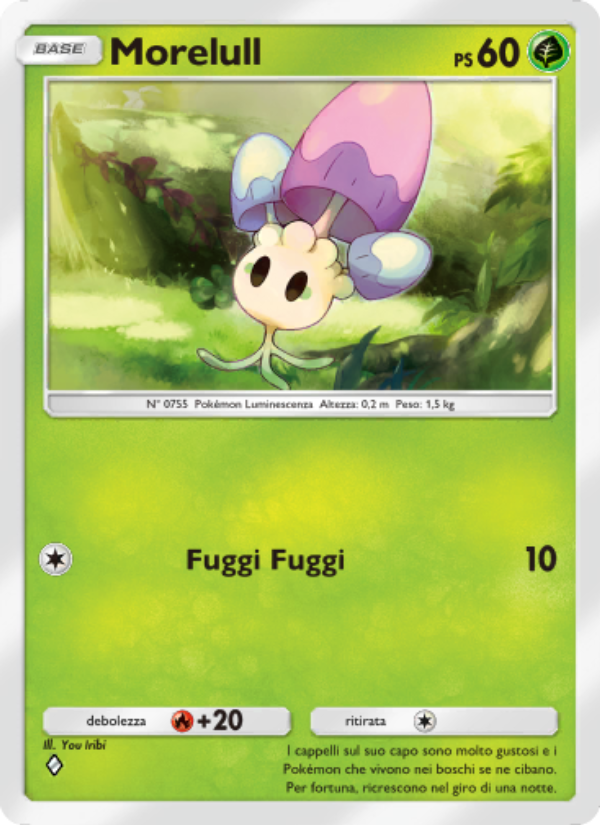 Morelull 016/239 — Guardiani Astrali (Italian Pokémon TCG card)