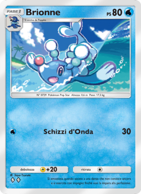 Brionne 047/239 — Guardiani Astrali (Italian Pokémon TCG card)