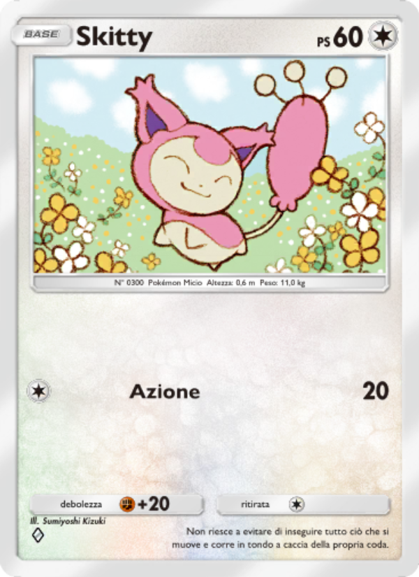 Skitty 129/239 — Guardiani Astrali (Italian Pokémon TCG card)
