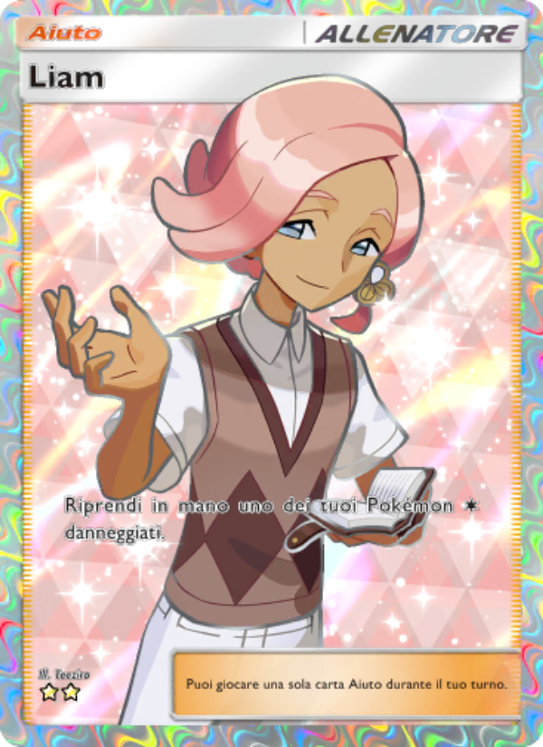 Liam 191/239 — Guardiani Astrali (Italian Pokémon TCG card)