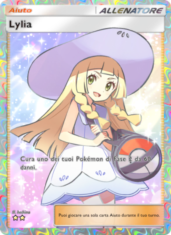 Lylia 197/239 — Guardiani Astrali (Italian Pokémon TCG card)