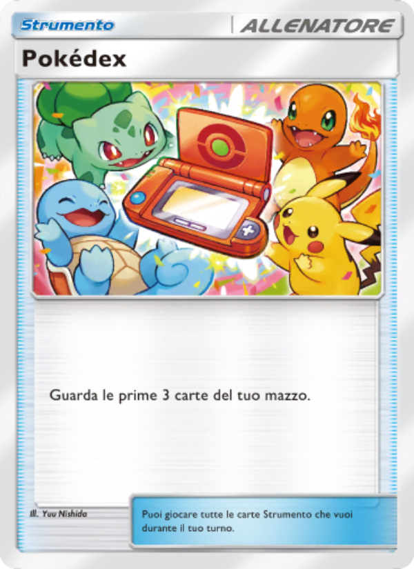Pokédex 008/73 — Promo-A (Italian Pokémon TCG card)
