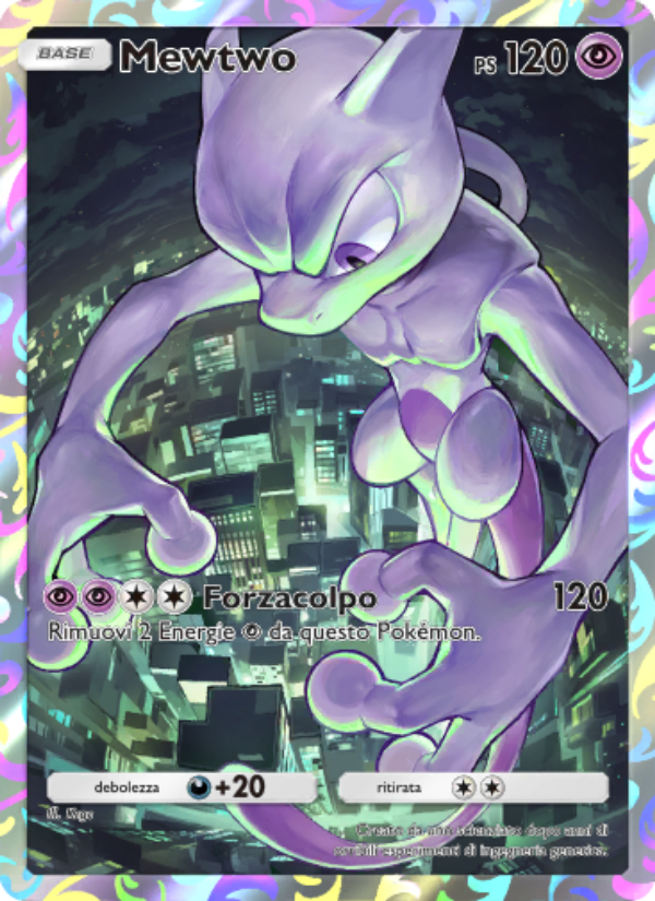 Mewtwo 010/73 — Promo-A (Italian Pokémon TCG card)