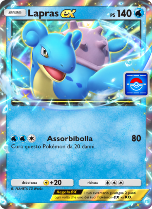 Lapras-ex 014/73 — Promo-A (Italian Pokémon TCG card)