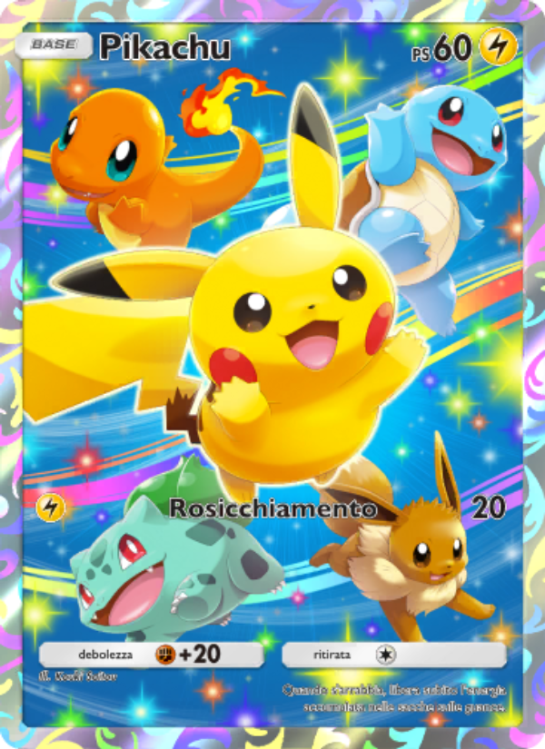 Pikachu 026/73 — Promo-A (Italian Pokémon TCG card)