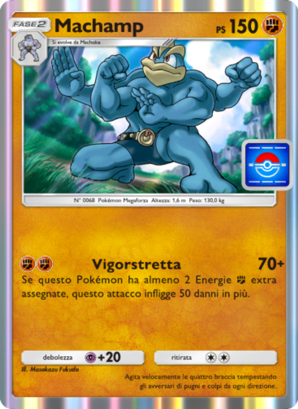 Machamp 055/73 — Promo-A (Italian Pokémon TCG card)